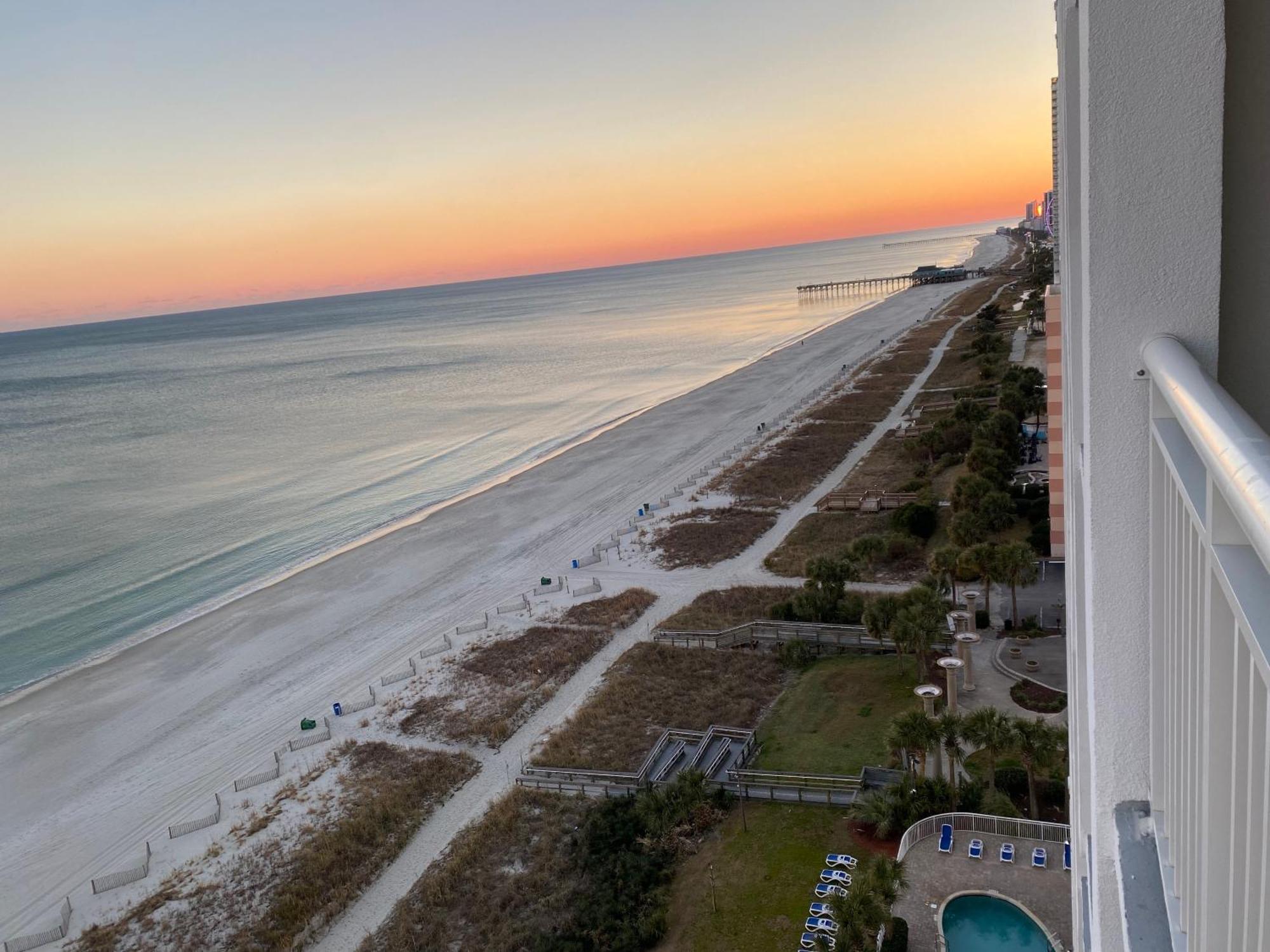 Camelot By The Sea Ocean Front Condo Myrtle Beach Buitenkant foto