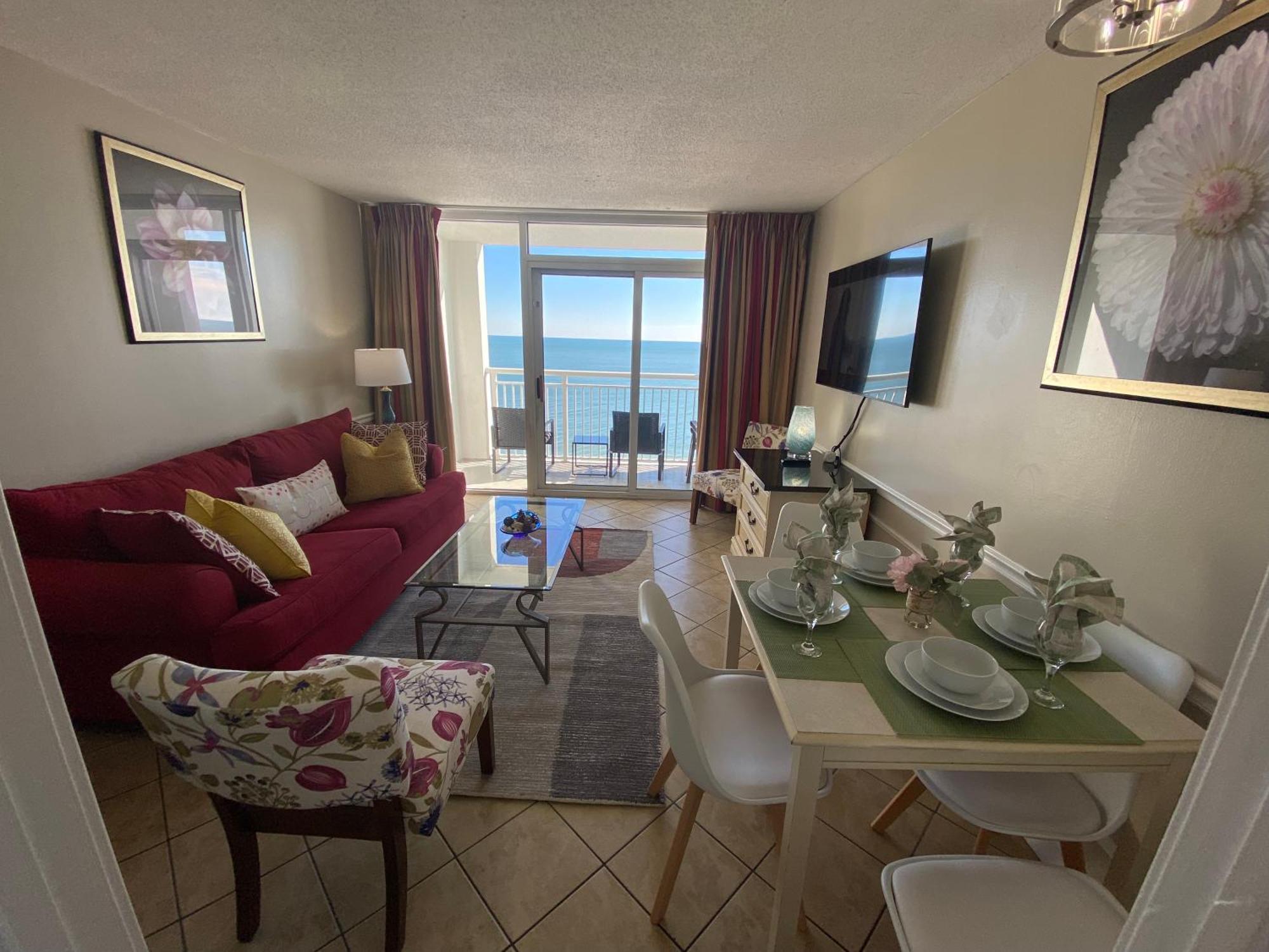 Camelot By The Sea Ocean Front Condo Myrtle Beach Buitenkant foto